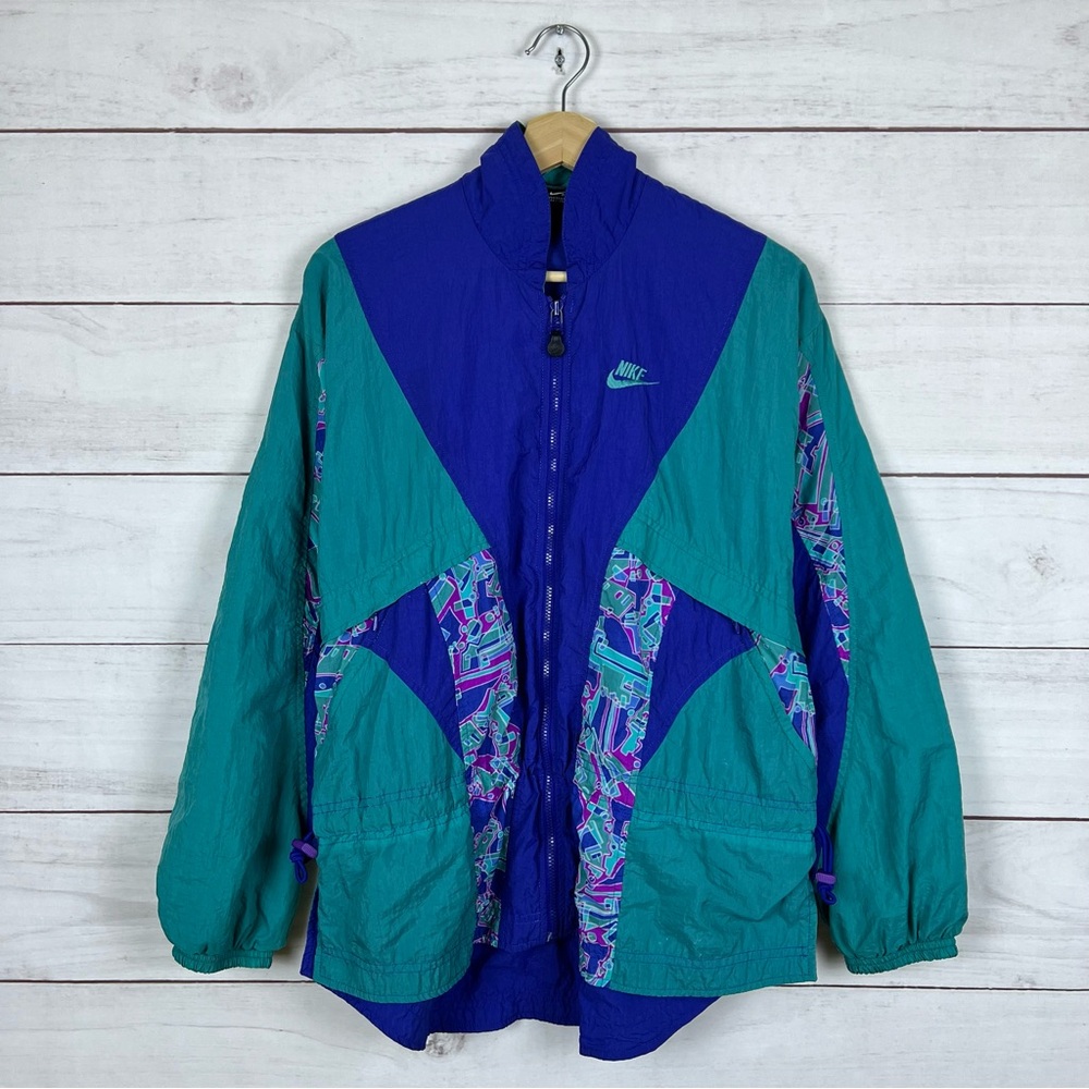 Vintage 1990s Nike Windbreaker Jacket Small